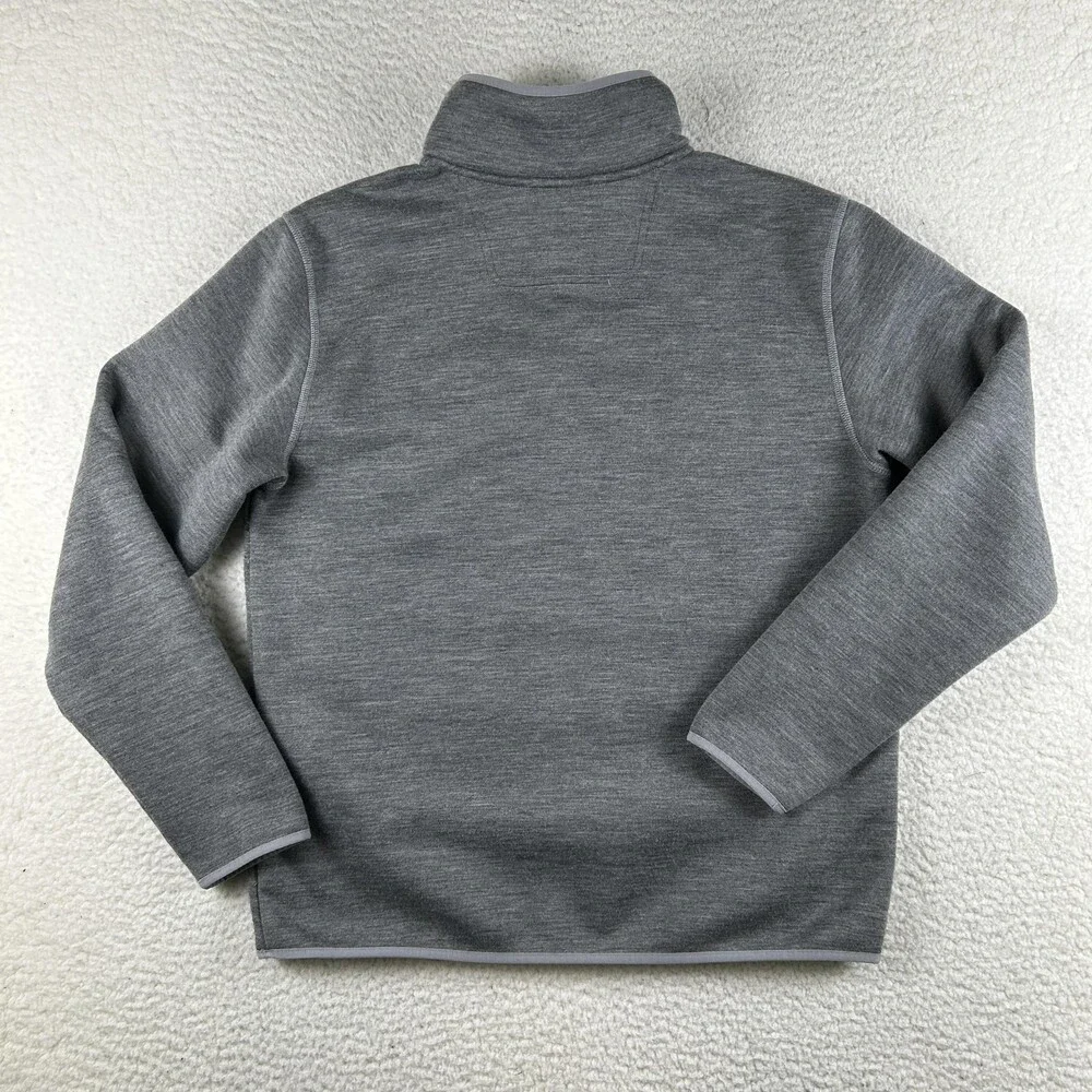 The North Face Sweatshirt Mens Medium Patrol Sherpa Lined Snap Mock Neck Fleece